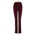 J Brand Casual Pants - High Rise: Burgundy Bottoms - Women's Size 27