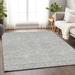 Gray 120 x 96 x 0.19 in Area Rug - Langley Street® Maliana Indoor/Outdoor Area Rug w/ Non-Slip Backing Polyester | 120 H x 96 W x 0.19 D in | Wayfair