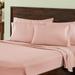 Red Barrel Studio® Laflamme 1000 Thread Count Deep Pocket Cotton Blend Sateen Sheet Set Cotton in Pink | Queen | Wayfair