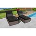 Beachcrest Home™ Ertha Sun Lounger Set w/ Cushion & Table Wicker/Rattan | 16 H x 31 W x 77 D in | Outdoor Furniture | Wayfair