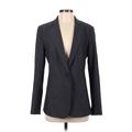 Ann Taylor Blazer Jacket: Gray Jackets & Outerwear - Women's Size 4
