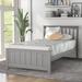 Red Barrel Studio® Wood Platform Bed Twin Size Platform Bed Wood in Gray | 41.4 H x 42 W x 79.5 D in | Wayfair F8ADB9380F6E48E592BDE8ACD8478E92