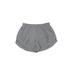 Nike Athletic Shorts: Gray Solid Activewear - Women's Size Large