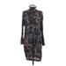 H&M Casual Dress: Black Paisley Dresses - Women's Size 6