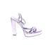 Zara Sandals: Purple Shoes - Women's Size 40