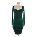Shein Cocktail Dress - Bodycon: Green Dresses - Women's Size Medium