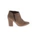 Parker & Sky Ankle Boots: Tan Shoes - Women's Size 7