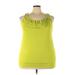 Lane Bryant Sleeveless Top Green Tops - Women's Size 22 Plus