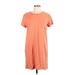 Universal Thread Casual Dress - Shift: Orange Dresses - Women's Size Large