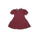 Janie and Jack Dress: Burgundy Skirts & Dresses - Kids Girl's Size 2