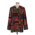 N Touch Jacket: Brown Aztec or Tribal Print Jackets & Outerwear - Women's Size 8