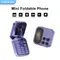 XUESEVEN Cute Flip Phone 2 SIM GSM Speed Dial Flashlight FM MP4 Magic Voice Camera Cover Style