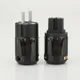 Pair P-004E EUR AC Power plug Schuko plug C-004 IEC Connector HIFI Mains Power Plug