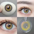 EYESHARE Color Contact Lenses for Eyes 1Pair New Blue Contact Lenses Brown Eye Contacts Lenses