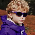 Outdoor Sports Polarized Kids Sunglasses Silicone Flexible Safety Children Glasses 3-12 Years Boys