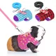 Hamster Rabbit Harness Leash Set for Ferret Guinea Pig Bunny Hamster Puppy Bowknot Chest Strap