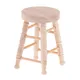 1:12 Dollhouse Miniature Accessories Wooden Stool Chair Doll House Furniture