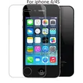Tempered Glass Screen Protector For Apple iPhone 4 iPhone 4S iPhone4 iPhone4S i4 i4S Protective Film