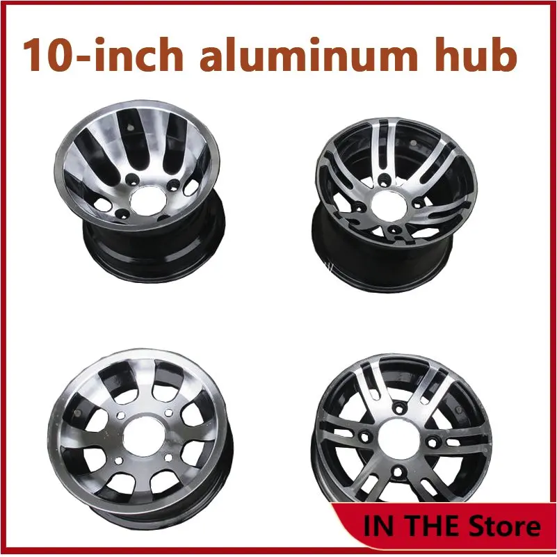 10-Zoll-Vorder- und Hinterräder aus Aluminiumlegierung für Allradfahrzeuge, ATVs, Go-Karts, Reifen22/20X10-10 23/21X7-10 Image