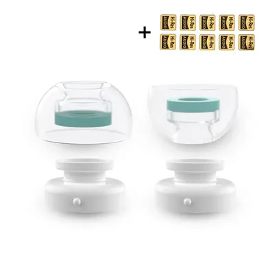 DUNU Spinfit CP1025 Silicon Kopfhörer Eartip Ersatz für Airpods Pro 1 Karte mit 4 Tipps 2 Adapter Image