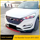 Per Hyundai Tucson paraurti anteriore Split Lip Body Kit Spoiler diffusore deflettore 2015-23