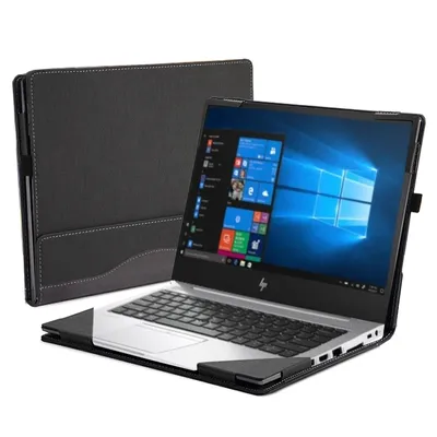 Juste pour ordinateur portable HP ElitePle850 855 G7 G8 15.6 housse de protection en cuir PU avec