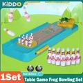 Mini jeu de bowling de dessin animé pour enfants jeu de table jouet de fête pour enfants jeux de