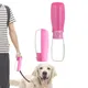 Bouteille d'eau pliable pour chiens pour voyage 550ml distributeur d'eau pour chats et chiens