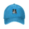 Casquette de baseball en coton personnalisée Border Collie Dog pour hommes et femmes chapeau de