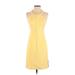 Elizabeth and James Casual Dress: Yellow Dresses - Women's Size 4
