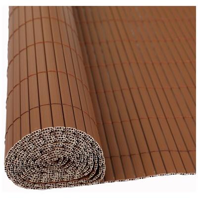 Sichtschutzmatte Sichtschutzzaun Sichtschutz Windschutz pvc Zaun Balkon Garten Braun / 0,80 x 3 m Image
