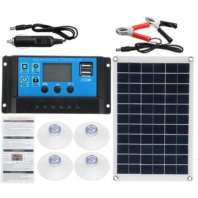 Insma - Solarpanel 100W 420x280x30mm mit 40A Controller