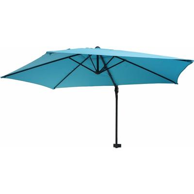 HHG - neuwertig] Wandschirm Acerra, Ampelschirm Balkonschirm Sonnenschirm, 3m neigbar, Polyester Image