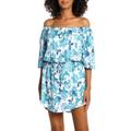 Santorini Off-the-shoulder Cover-up Dress