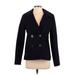 American Eagle Outfitters Wool Coat: Black Jackets & Outerwear - Women's Size Small