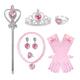 Pink Peach Princess Biqi Jewelry Combination Children's Super Peach Peach Princess Accessories