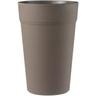 Vaso tondo bruno 38 cm h 65 mod. Stem