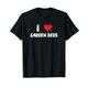 I Love Garden Beds – Herz Gärtner Gartenpflanzen Blumen T-Shirt