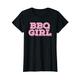 BBQ Girl Grill Fleisch Frau Lustig Niedlich Smoke Smoker Mama Retro T-Shirt