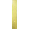 Deltana PPH3520CR003 20 Height Push Plate For Door Pull Lifetime Polished Brass