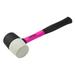 The Original Pink Box PB16RM Rubber Mallet 16-Ounce Pink