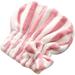 Hair Drying Turban Quick Dry Hair Towel Hair Plopping Towel Curly Absorbent Towel Cap Absorbent Hair Towel Headband Microfiber Towels for Hair Curls Pink Towel Bag