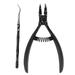 Cuticle Nippers Stainless Steel Cuticle Trimmer Pointed Blade Cuticle Cutter Clipper Dead Skin Remover Scissors Manicure Tools for Fingernails and Toenails Paronychia