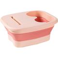 Collapsible Foot Wash Basin Portable Foot Soaking Tub Foot Soaking Bath Basin Foldable Foot Bath Bucket Sturdy Foot Tub Large Foot Spa Tray Foot Basin for Dormitory Business Trip Travel