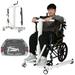 Portable Wheelchair Lift Easy to Assemble and Disassemble Patient Lift Chair for Transfer to Car