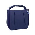 Hangable Travel Cosmetic Bag Waterproof Cosmetic Bag Portable Travel Fashion Skincare Toiletry Bag Home Hangable Cosmetic Storage Bag Toiletry Bag for Women and Girls (Navy)