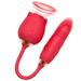 2 in 1 Vibrator Roses Women Dresses Toy Women Relaxing Body Portable Roses Toy Washable and Rechargeable Women Toy for Pleasure Holiday