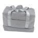 Hanging Toiletry Bag Grey Cationic Dry Wet Separation Large Capacity Foldable Portable Fitness Travel Shoe Bag Storage Bag