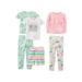 Simple Joys by Carter s Girls Little Kid 6-Piece Snug Fit Cotton Pajama Set ...