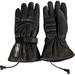California Heat 12V Mens Heated Leather Gloves Black